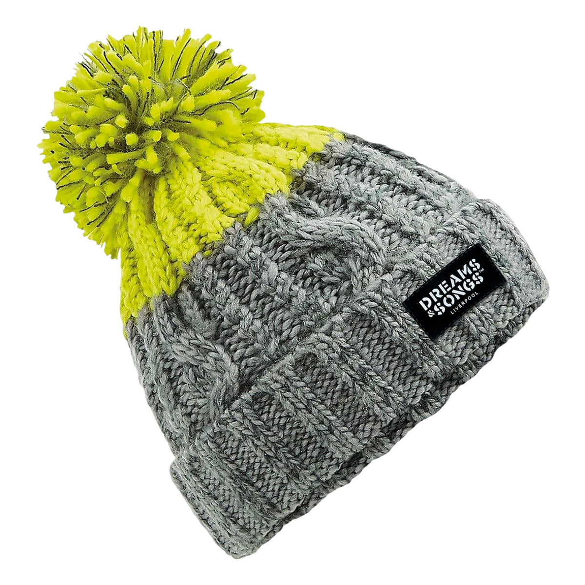 Dreams & Songs Cable Knit Bobble Hat