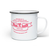 Red Trademark Enamel Mug