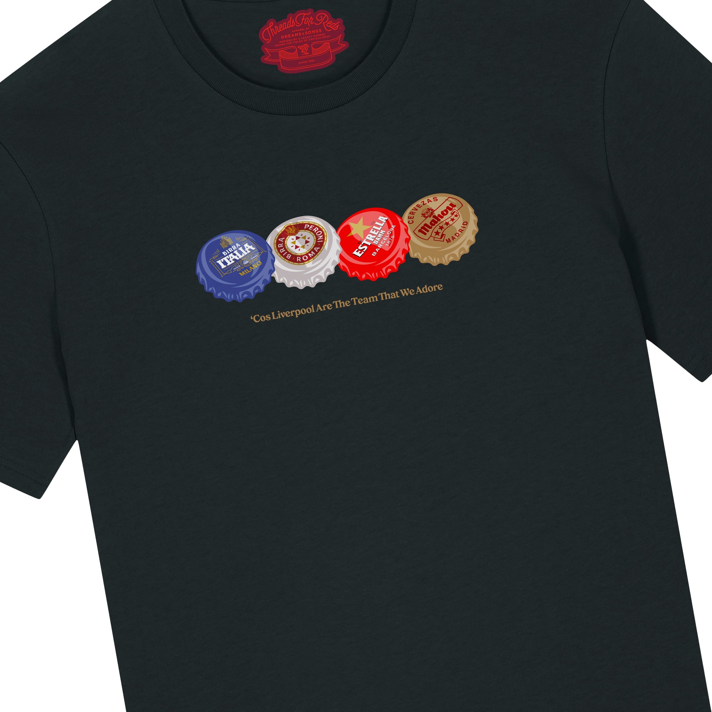 トップス theredthread S motif T-shirt ivory Ivory/Garnet Printed jersey T-shirt | PRADA