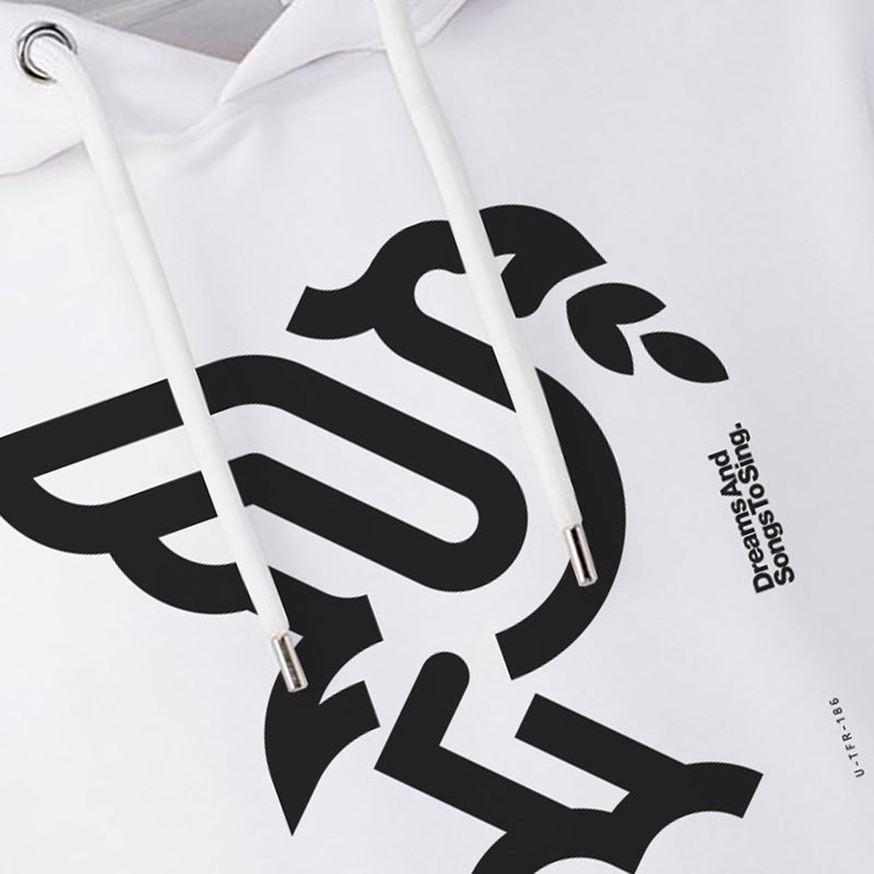 Classic Liver Bird White Hoodie