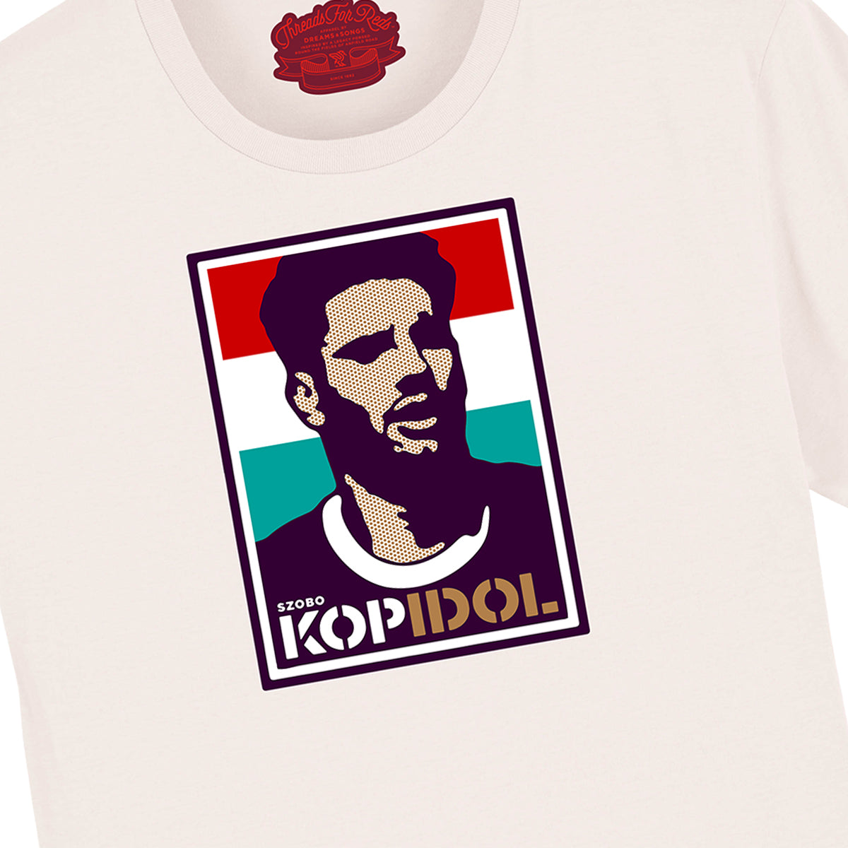 Szoboszlai Kop Idol Tee Threads For Reds